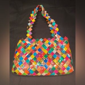 Vintage gum, wrapper purse